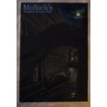 Antione Gaymard Signed 20th Century Mezzotints depicts ‘Bridge of Sighs, Venice’, plus another