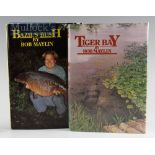 Fishing Books signed - Maylin, Rob (2) – “Tiger Bay” 1988 1st ed., signed copy with “Basil’s Bush”