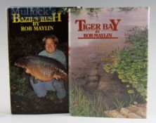 Fishing Books signed - Maylin, Rob (2) – “Tiger Bay” 1988 1st ed., signed copy with “Basil’s Bush”