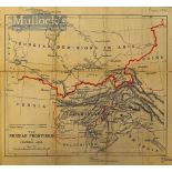 India & Punjab Map The Russian Frontier in Central Asia’ by Walker and Bovtall, shows the Punjab N.W