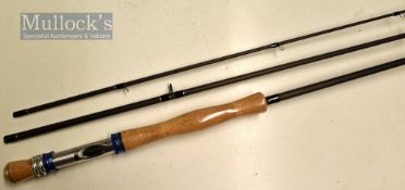 Fine Roger Beale purpose built high module carbon fly rod – 11ft 3pc, line 7/8#, with 2x fuji