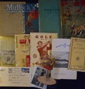 Selection of Golf Related Booklets To include 1938-39 Alcock & Pierce Catalogue, 1925 Golf and