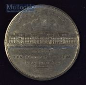Opening Of The Grand Junction Railway. 4th July 1837 Medallion Obverse; Dutton Viaduct over the