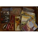 Mixed Selection of Airfix Figures includes Meccano magazines, various diecast models and some