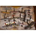 Aviation Airfix Model selection all made, well presented, without boxes, includes bi planes, plus