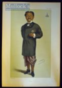 Thailand – Vanity Fair Print of H.E Phya Bhaskarawongse, Siamese Envoy to England, Sep 13 1879,