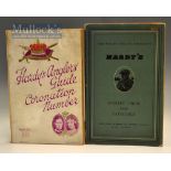 2x Hardy Anglers Guides Fishing Tackle Catalogues- 1937 Coronation Number 55th Ed c/w colour
