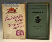 2x Hardy Anglers Guides Fishing Tackle Catalogues- 1937 Coronation Number 55th Ed c/w colour