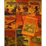 Practical Mechanic Magazine 1930s/40s Selection by Newnes with various issues, condition varies A/