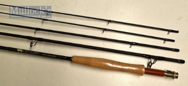 Fine Last Viking High Module made trout fly rod – 10ft 4pc, NLW (New Improved Weight Forward) line