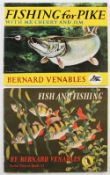 Venables, Bernard – Fish and Fishing 1st edition together with Fishing for Pike with Mr Cherry and