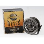 J.W Young & Sons Ltd “Reflex” 1450 Series lightweight fly reel - 3.5” dia modern ceramic material