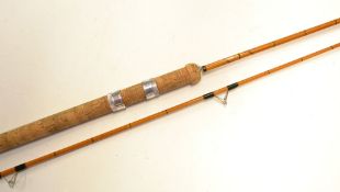 Fine Hardy The Wanless (6lb) palakona spinning rod Ser No H24961Z– 8ft 2pc with agate lined tip