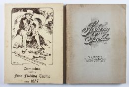 W J Cummins Fishing Tackle Catalogues / Price Lists: 1932/33 3 colour plates & 1935/36 – 4 colour