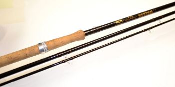 Bruce and Walker “Walker Powerlite” hand built carbon salmon fly rod: 13ft 3pc - line 7-9# - Fuji