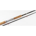 Greys of Alnwick “The Spin” Carbon Rod: 10ft 2pc - wtt 1.5oz - fitted with Fuji lined rings