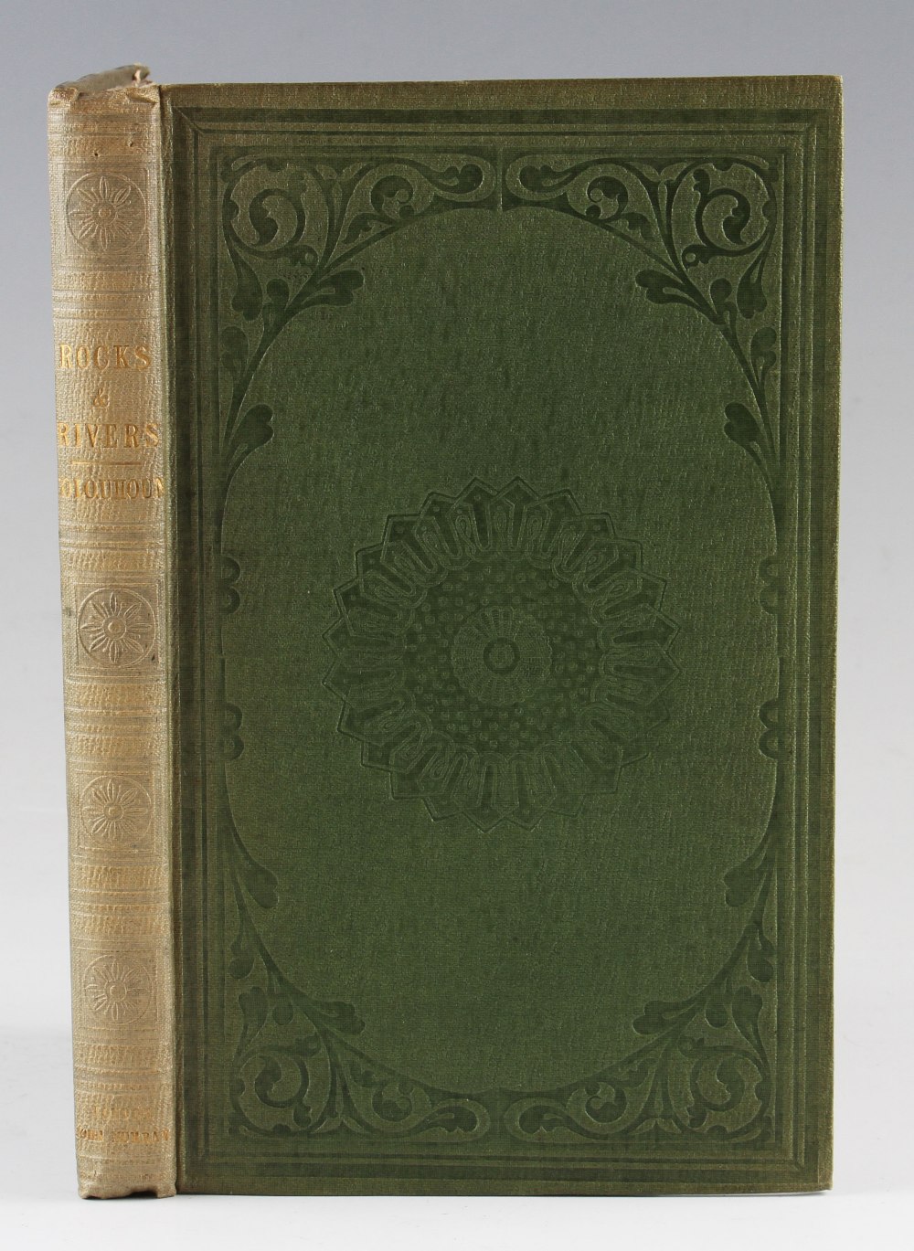 Colquhoun, John – Rocks and Rivers, London 1849, 1st edition original green cloth binding with