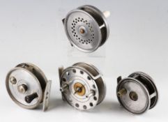 Rare Farlow’s Heyworth reel and other various alloy fly reels (4): scarce C Farlow & Co Ltd
