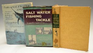 Salt Water fishing Books: To include Salt Water Fishing Tackle revised edition and Salt Water