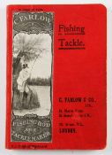 C Farlow Fishing Tackle Catalogue / Price List Circa 1909.  206 pages, 12 colour plates of flies,