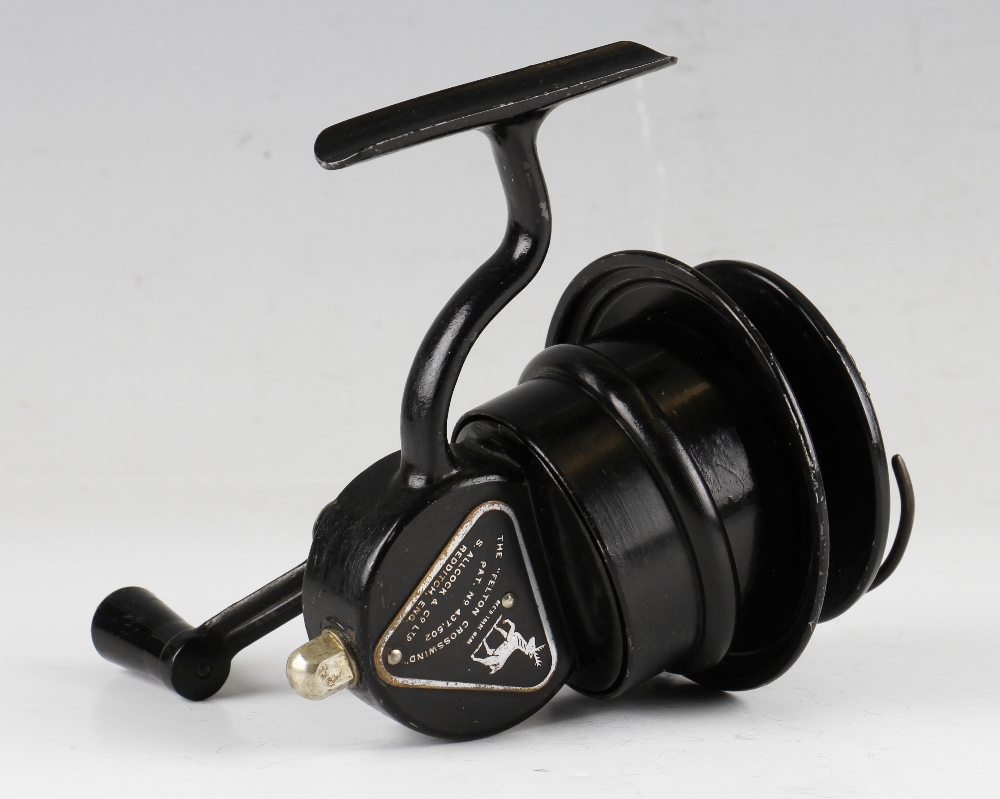 Allcock Felton Crosswind spinning reel: black finish with half bale arm – retaining most of the - Image 2 of 2