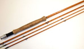 Hardy Bros “The De Luxe” palakona trout fly rod serial number E75227 – 9ft 6in 2pc with spare