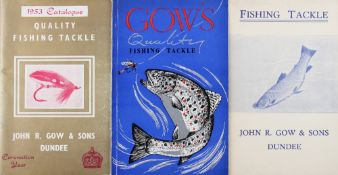 John R Gow & Sons Dundee Fishing Trade Catalogues, To include 1953 Coronation Year edition