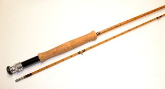 Fine Hardy Bros “The Perfection” palakona fly rod ser. no H63417 – 8ft 6in – 2pc – line5# - with