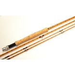 Fine Hardy The Itchen palakona fly rod Ser. No H25303 – 9ft 6in 3pc with spare tip – fully