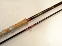 Fine Hardy Richard Walker Carp No.2 rod – 10ft 2pc with lined guides throughout – with 28” onion