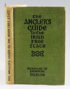 Adams, Joseph – The Angler’s Guide to the Irish Free State 1924, 1st edition, large folding map