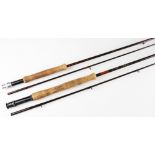 Fenwick USA HMG Blank carbon fly rod: 9ft 2pc – line7# - fitted with fuji lined rings – alloy