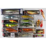 Mixed Selection of Fishing Lures: All New in makers boxes large sizes to include Sebile,