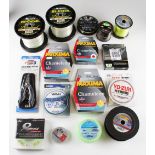 Mixed Selection of Fishing Line: All New in makers boxes to include 2lbs (1.2kg) – 33lbs (15kg)