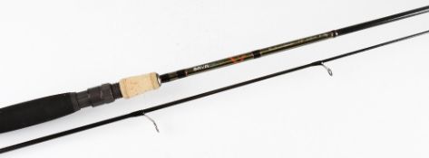 Carbon Savagegear Bushwhacker Fishing Rod: 2 Piece 7.6” (228cm) 3-18g New with MOB