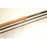 Bruce and Walker “Bruce Cordon Bleu” carbon salmon fly rod: 13’6” 3pc hand built-Fuji style lined