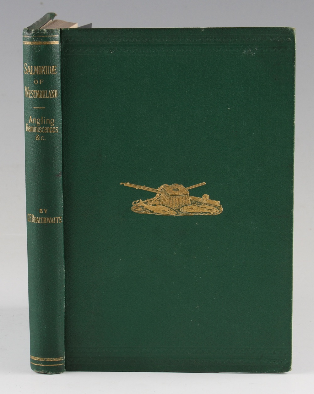 Braithwaite, George F – The Salmonide of Westmoreland, published Kendal 1884, 1st edition fine in