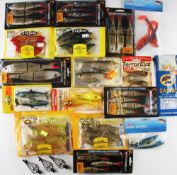 Mixed Selection of Fishing Lures: All New in makers boxes various sizes to include Savage Gear,