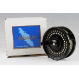 Islander Canada The Arla LA Saltwater Tarpon fly reel – 4.5” dia ventilated reel, c/w line -