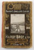 Hardy Angler’s Guide 1917 Heavy creases to back / front cover / missing a piece from rear cover,