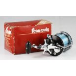 Penn multiplying Fresh/Saltwater Fishing Reel Penn 10 Bakelite reel c/w Penn lube in makers original