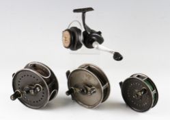 Collection of various fly and spinning reels (3): incl Allcocks Marvel 3.5” well used ( needs