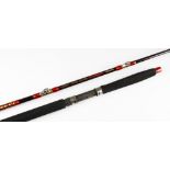 Carbon Shimano Antares Braid Boat Fishing Rod: Two piece with detachable butt 7’6” T.C. 30-50lbs New