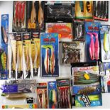 Mixed Selection of Fishing Lures: All New in makers boxes various sizes to include Savage Gear,