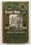 Scarce Hardy Angler's Guide 1914 (X) in fair condition internally clean with stepped index. Covers