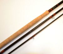 Fine Graham Phillips Rods Kevlar Graphite salmon fly rod – 15ft 3pc line 9/10#, with fuji style