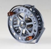 Marco Cortesi Bar Stock Alloy centre pin Aerial style reel - 4.25”dia, tension regulator, Bickerdyke