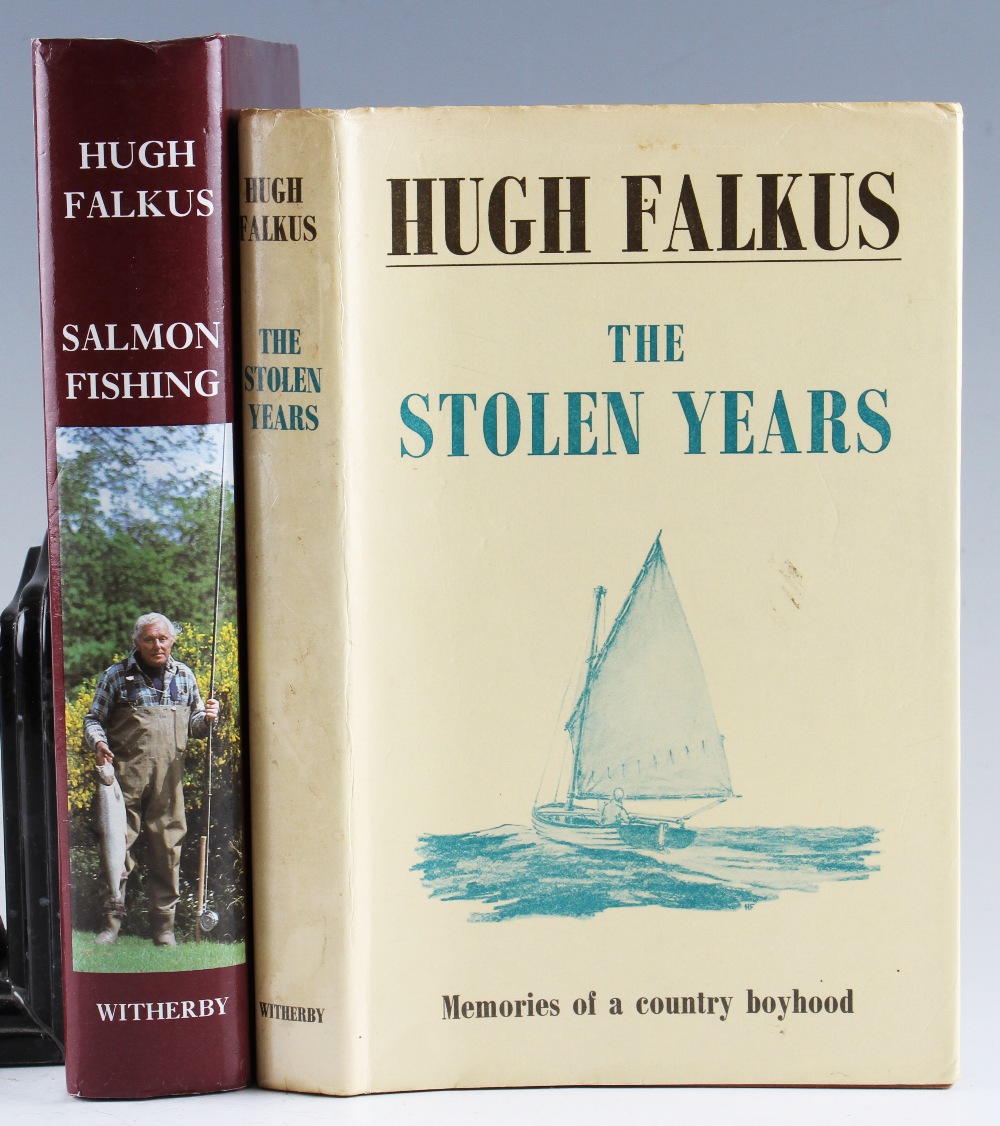 Falkus, Hugh fishing books – one signed (2) “Salmon Fishing-A Practical Guide” signed by the