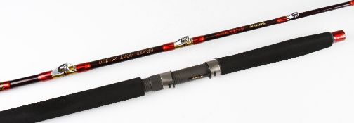 Carbon Shimano Antares Braid Boat Fishing Rod: Two piece with detachable butt 7’6” T.C. 12-20lbs New