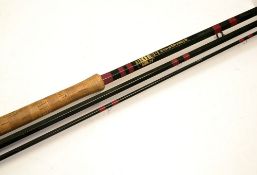 Bruce and Walker Hexagraph salmon fly rod – 15ft 3pc line 10-12# - lined butt and tip guides –